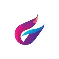 Creative and Elegant Minimalistic Logo Design for Technology and Software Company vector