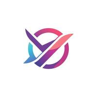Creative and Elegant Minimalistic Logo Design for Technology and Software Company vector