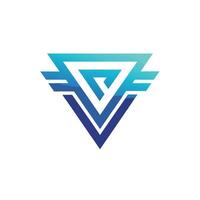 Creative and Elegant Minimalistic Logo Design for Technology and Software Company vector