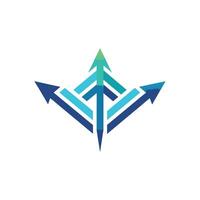 Creative and Elegant Minimalistic Logo Design for Technology and Software Company vector