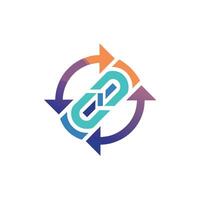 Creative and Elegant Minimalistic Logo Design for Technology and Software Company vector