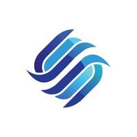 Creative and Elegant Minimalistic Logo Design for Technology and Software Company vector