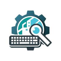 Creative and Elegant Minimalistic Logo Design for Technology and Software Company vector
