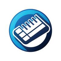 Creative and Elegant Minimalistic Logo Design for Technology and Software Company vector