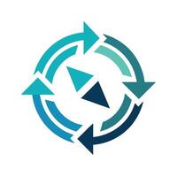 Creative and Elegant Minimalistic Logo Design for Technology and Software Company vector