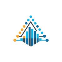 Creative and Elegant Minimalistic Logo Design for Technology and Software Company vector
