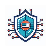 Creative and Elegant Minimalistic Logo Design for Technology and Software Company vector