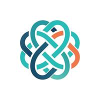 Creative and Elegant Minimalistic Logo Design for Technology and Software Company vector