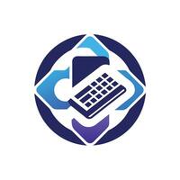 Creative and Elegant Minimalistic Logo Design for Technology and Software Company vector