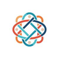 Creative and Elegant Minimalistic Logo Design for Technology and Software Company vector