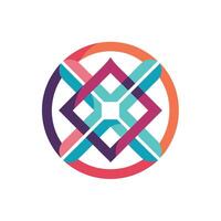 Creative and Elegant Minimalistic Logo Design for Technology and Software Company vector