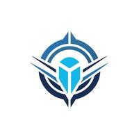 Creative and Elegant Minimalistic Logo Design for Technology and Software Company vector