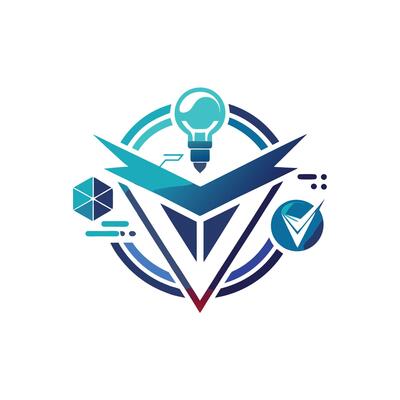 Creative and Elegant Minimalistic Logo Design for Technology and Software Company