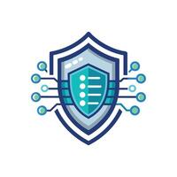 Creative and Elegant Minimalistic Logo Design for Technology and Software Company vector