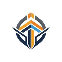 Creative and Elegant Minimalistic Logo Design for Technology and Software Company vector