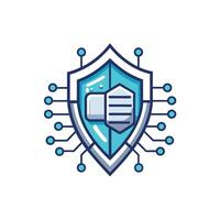 Creative and Elegant Minimalistic Logo Design for Technology and Software Company vector