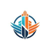 Creative and Elegant Minimalistic Logo Design for Technology and Software Company vector
