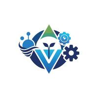 Creative and Elegant Minimalistic Logo Design for Technology and Software Company vector