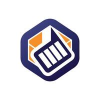 Creative and Elegant Minimalistic Logo Design for Technology and Software Company vector