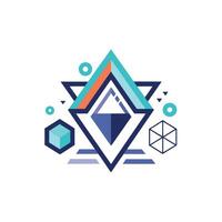 Creative and Elegant Minimalistic Logo Design for Technology and Software Company vector