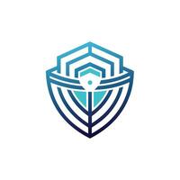 Creative and Elegant Minimalistic Logo Design for Technology and Software Company vector