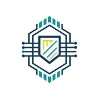 Creative and Elegant Minimalistic Logo Design for Technology and Software Company vector