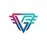 Creative and Elegant Minimalistic Logo Design for Technology and Software Company vector