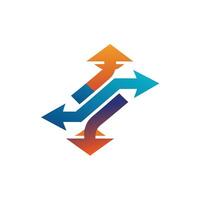Creative and Elegant Minimalistic Logo Design for Technology and Software Company vector