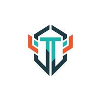 Creative and Elegant Minimalistic Logo Design for Technology and Software Company vector