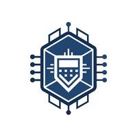 Creative and Elegant Minimalistic Logo Design for Technology and Software Company vector