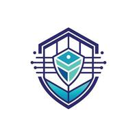 Creative and Elegant Minimalistic Logo Design for Technology and Software Company vector