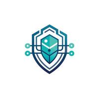 Creative and Elegant Minimalistic Logo Design for Technology and Software Company vector