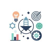 Creative and Elegant Minimalistic Logo Design for Technology and Software Company vector