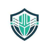 Creative and Elegant Minimalistic Logo Design for Technology and Software Company vector