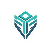 Creative and Elegant Minimalistic Logo Design for Technology and Software Company vector