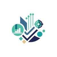 Creative and Elegant Minimalistic Logo Design for Technology and Software Company vector