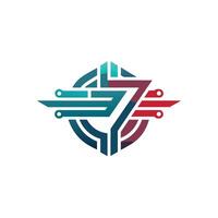 Creative and Elegant Minimalistic Logo Design for Technology and Software Company vector