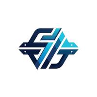 Creative and Elegant Minimalistic Logo Design for Technology and Software Company vector