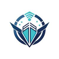 Creative and Elegant Minimalistic Logo Design for Technology and Software Company vector