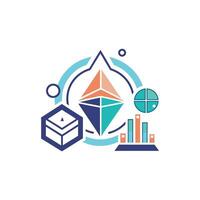 Creative and Elegant Minimalistic Logo Design for Technology and Software Company vector