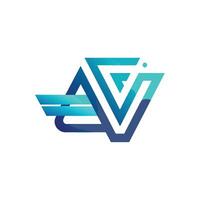 Creative and Elegant Minimalistic Logo Design for Technology and Software Company vector