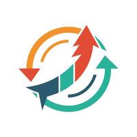 Creative and Elegant Minimalistic Logo Design for Technology and Software Company vector