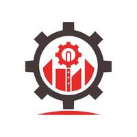 Creative and Elegant Minimalistic Logo Design for Technology and Software Company vector