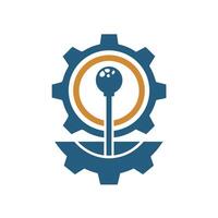 Creative and Elegant Minimalistic Logo Design for Technology and Software Company vector