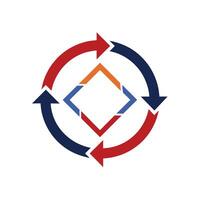 Creative and Elegant Minimalistic Logo Design for Technology and Software Company vector
