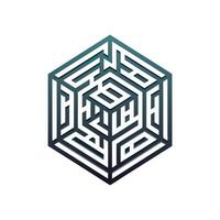 Creative and Elegant Minimalistic Logo Design for Technology and Software Company vector