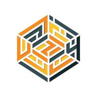 Creative and Elegant Minimalistic Logo Design for Technology and Software Company vector