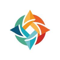 Creative and Elegant Minimalistic Logo Design for Technology and Software Company vector