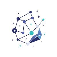 Creative and Elegant Minimalistic Logo Design for Technology and Software Company vector
