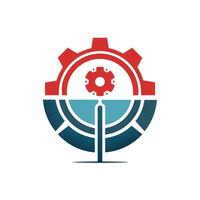 Creative and Elegant Minimalistic Logo Design for Technology and Software Company vector